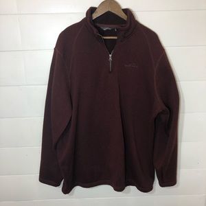 Eddie Bauer Half Zip Sweater Fleece XXL